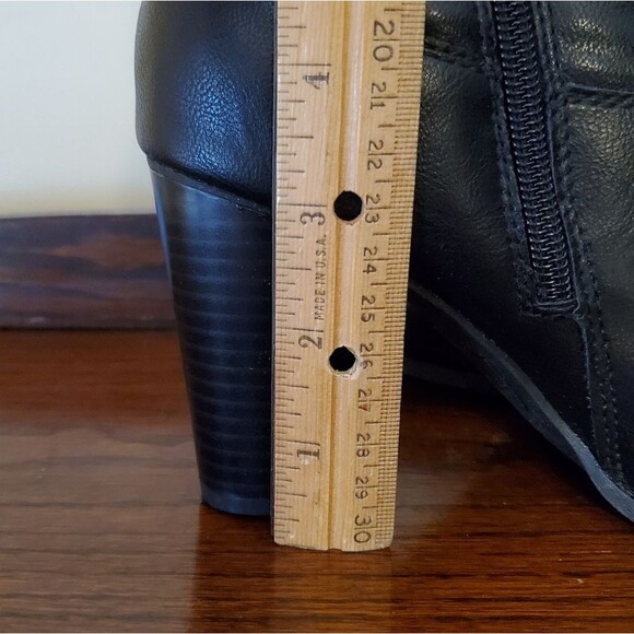Style & Co Saraa Black Smooth Slouchy Boots in Size 6M - Picture 6 of 11